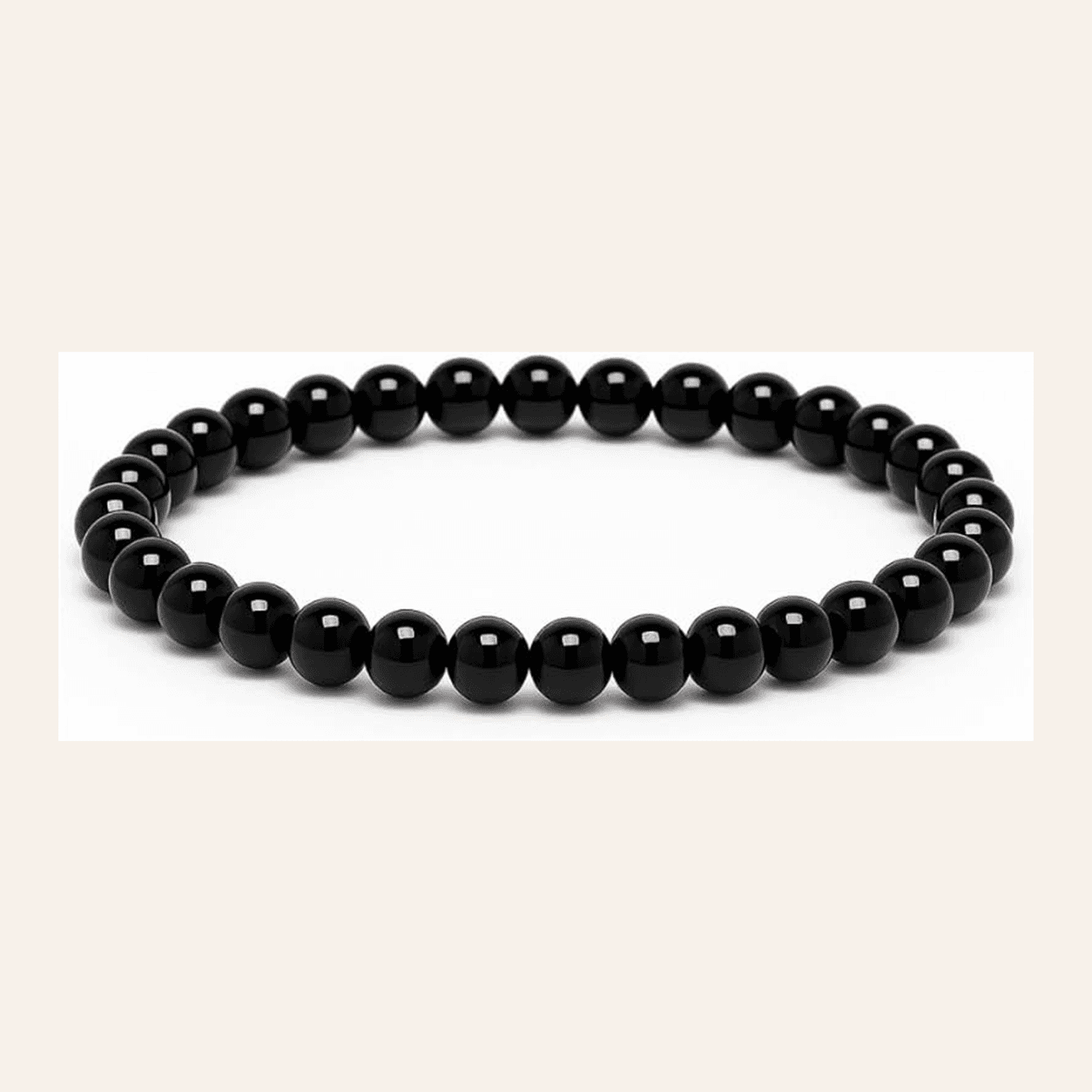 Obsidienne noire en pierre naturelle